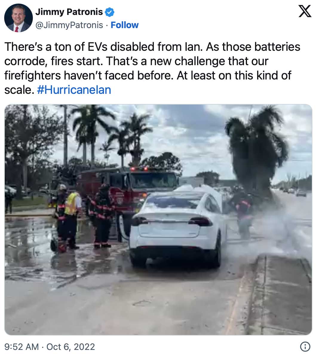 The electric vehicle doom loop gets absurd