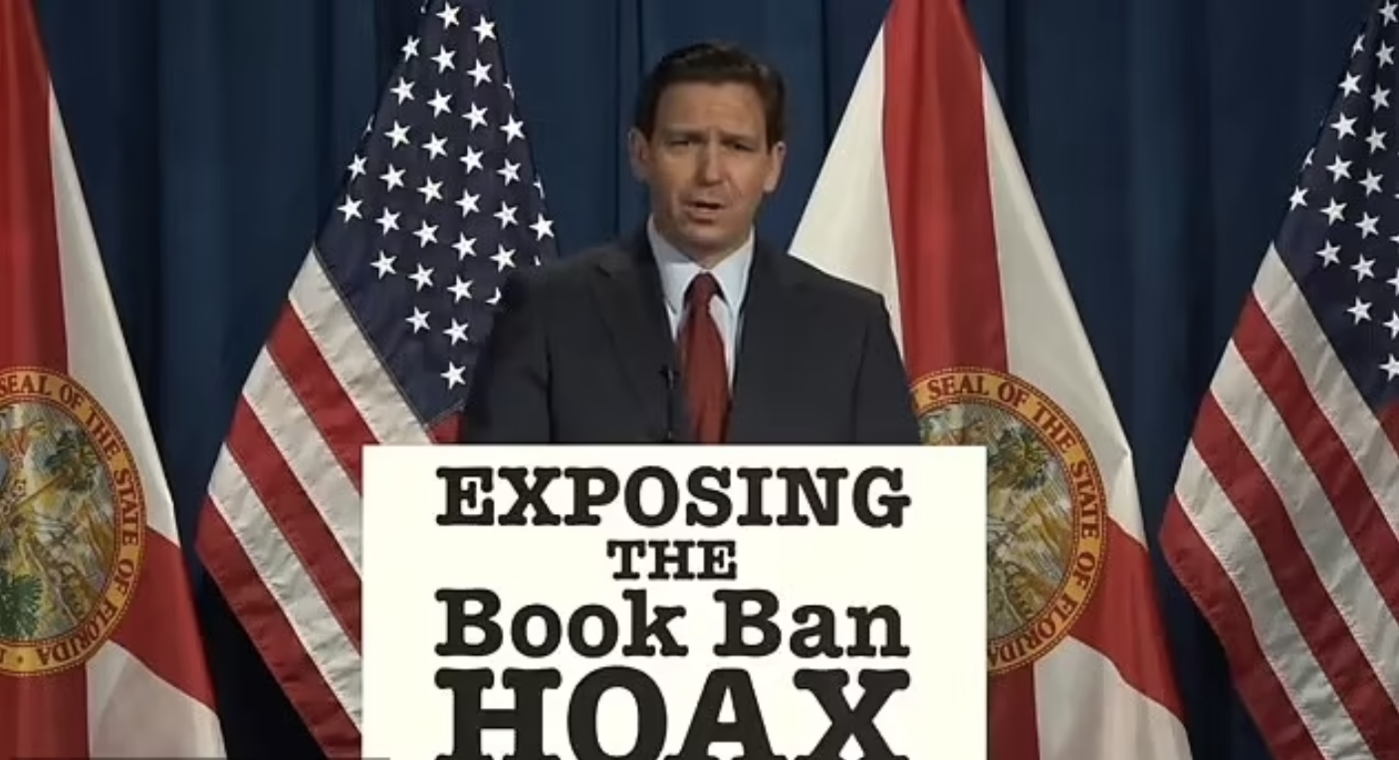 Ron DeSantis destroyed critics of his so-called 'book banning' with a master class in jujitsu on hostile media