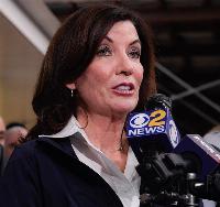 Kathy Hochul is considering a new mask mandate…but this time she’s looking to <em>ban</em> their use