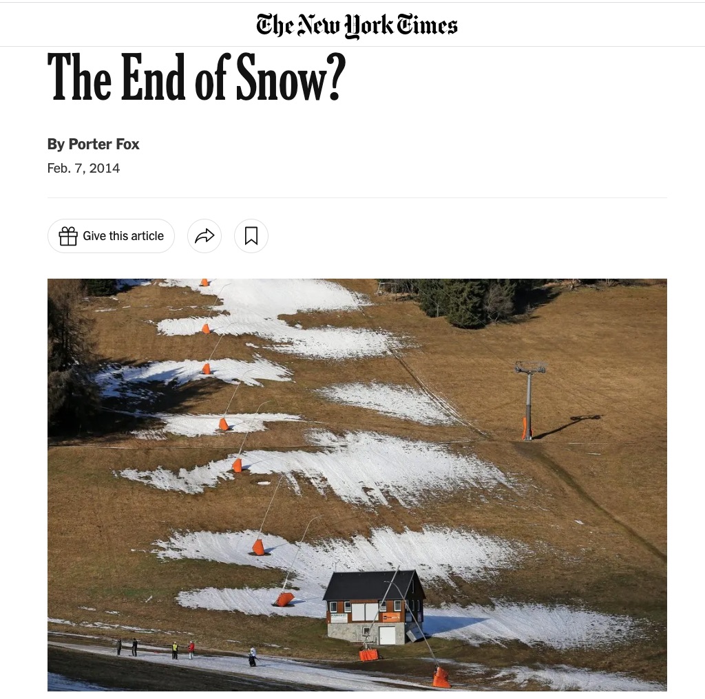 Why are the predictions on climate change always so wrong?