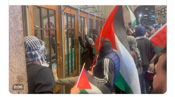 Pro-Hamas protestors shut down New York's Grand Central