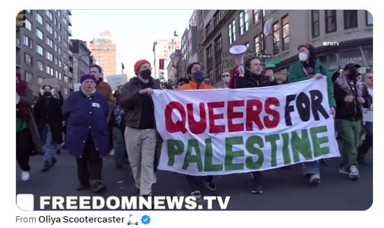 LGBTQ and the Palestinians… spread the woke!