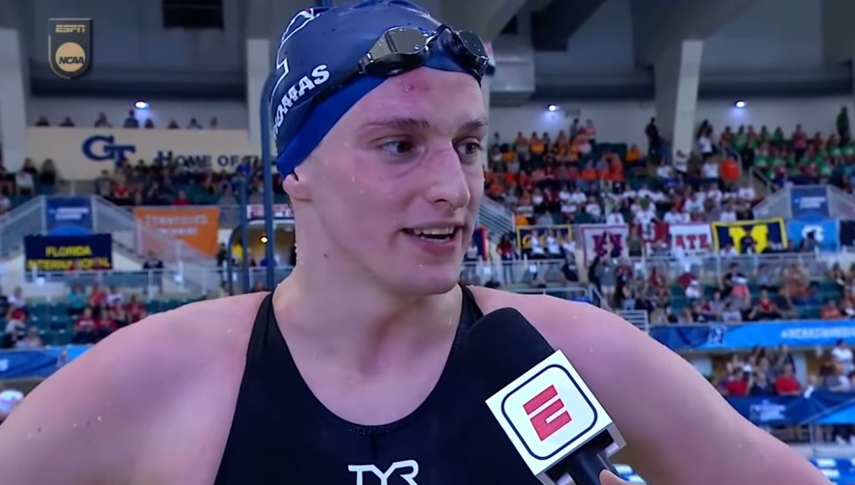 Still a man after all those laps in the pool