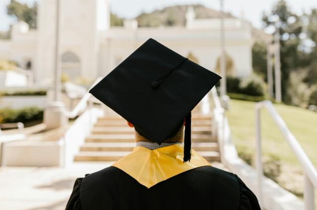 <p><em>Image via <a href="https://www.pexels.com/photo/a-graduate-wearing-a-mortarboard-and-a-graduation-gown-7713511/">Pexels</a>.</em></p>