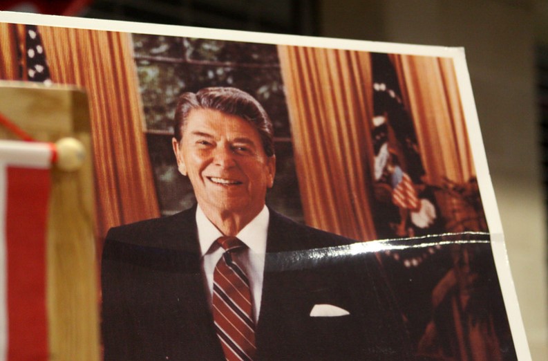 1964, and my dad told me about a guy named Reagan
