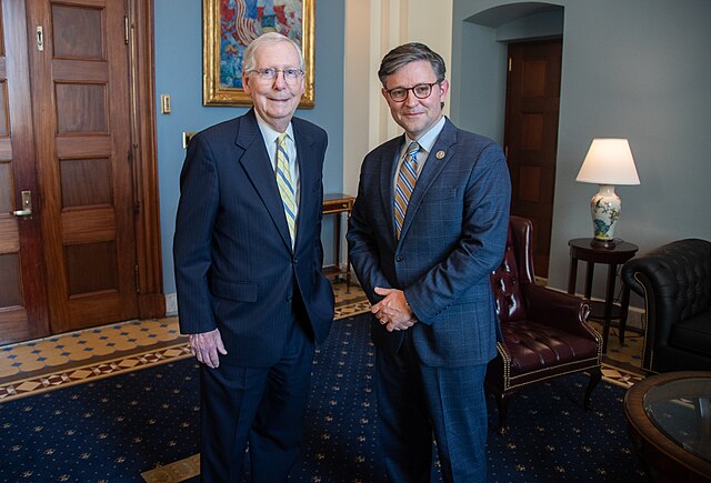 Speaker Mike Johnson welcomes new ‘trans’ politician with open arms, calls discussions over biological sex ‘silly debates’