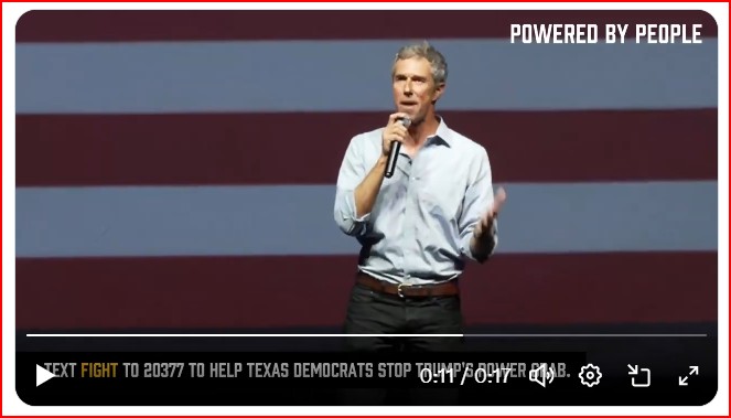 Beto O'Rourke makes a fool of himself at rally for Texas's runaway lawmakers