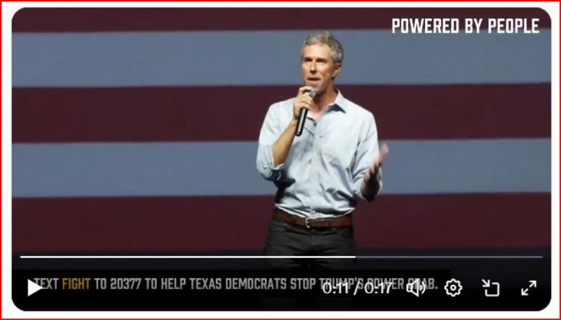 NextImg:Beto O'Rourke makes a fool of himself at rally for Texas's runaway lawmakers