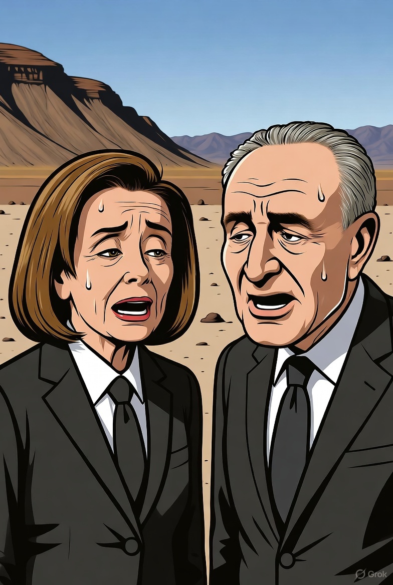 Into the valley of death rode the Democrats