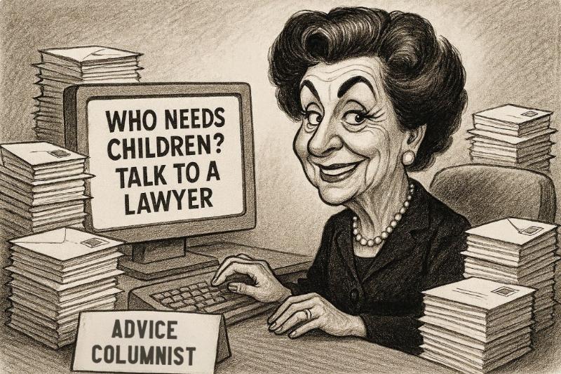 Az üres tér Dear Abby válaszának szívében