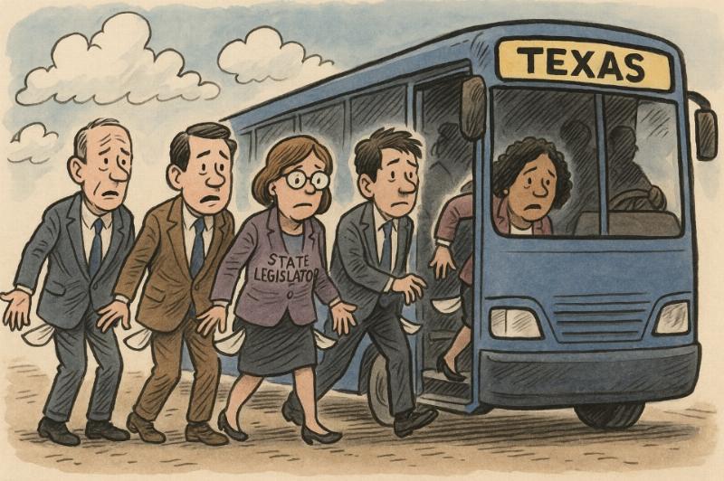 NextImg:The money for AWOL Texas Democrats is running out
