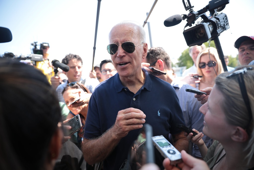 Biden and media