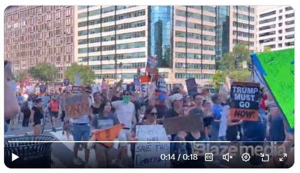Hundreds of white karens protest against Trump's crime crackdown in Washington, D.C. 