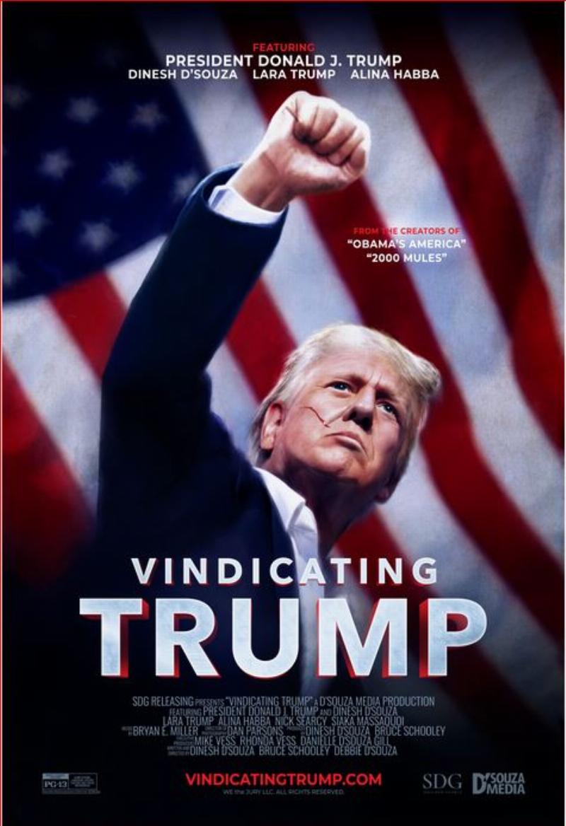 NextImg:Dinesh D'Souza hits it out of the park with new film 'Vindicating Trump'