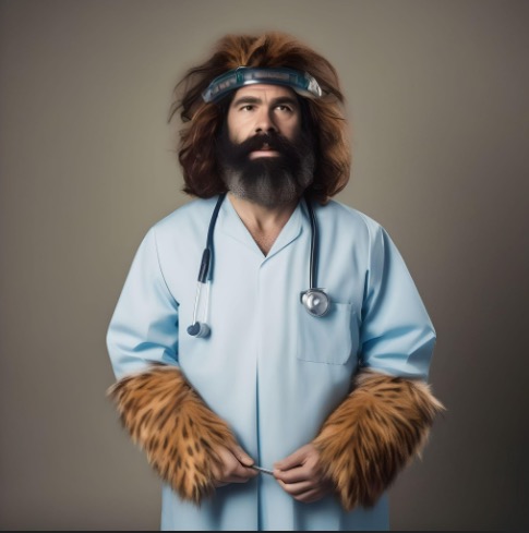 Doctoring So Easy, Even a Caveman Can Do It