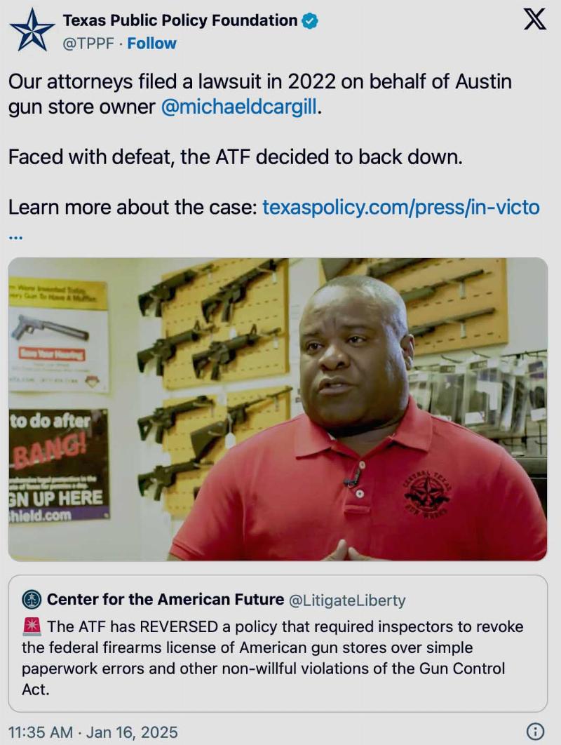 NextImg:Trump's here, and the ATF backpedals