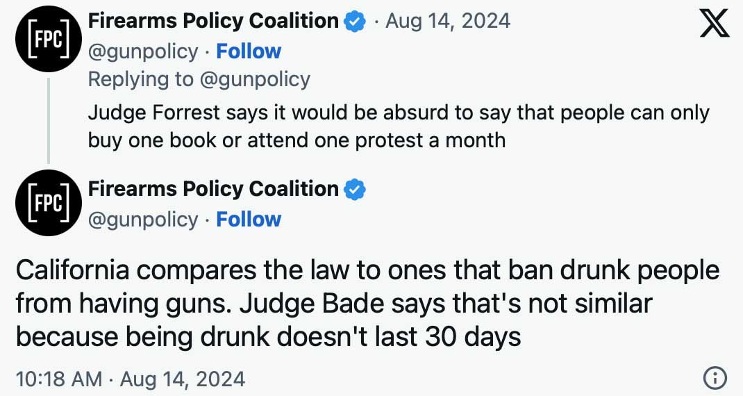 The Ninth Circuit upholds the Second Amendment?!