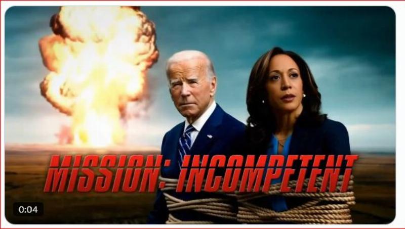 NextImg:Pitch perfect: New 'Mission: Incompetent' video captures the essence of the Harris-Biden administration