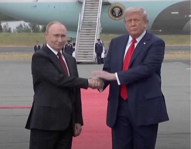 Trump and Putin at Alaska summit