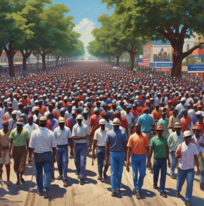 NextImg:Picture 20,000 Haitians moving into Mayberry