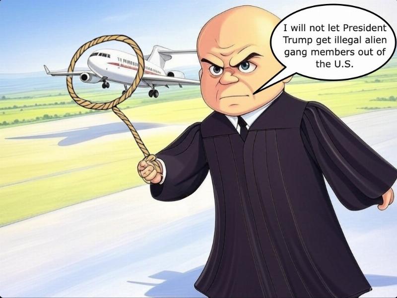 NextImg:A federal district court judge erases Trump’s ability to rid the country of enemy aliens