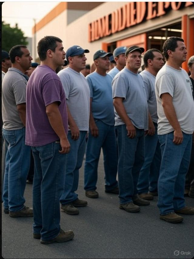 Illegals at Home Depot