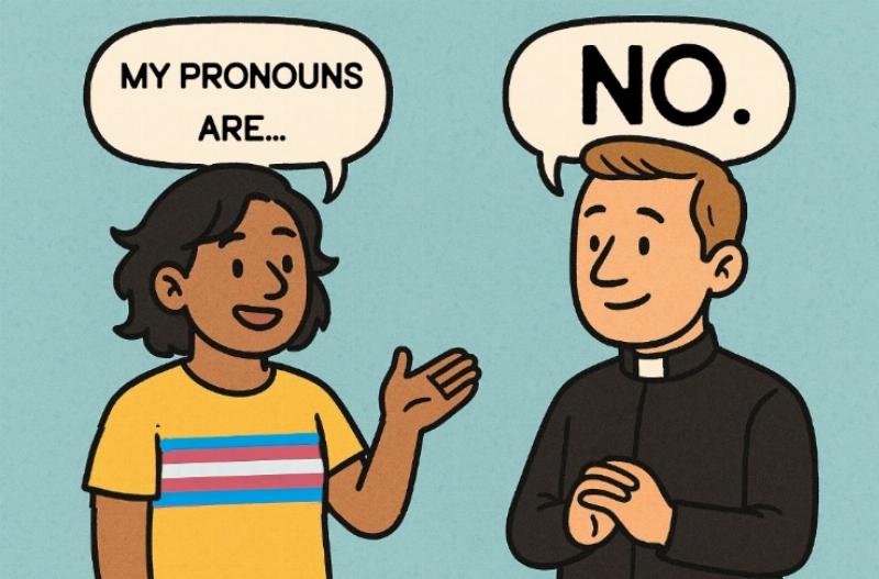 NextImg:A pastor was fired for refusing to use someone’s ‘pronouns’
