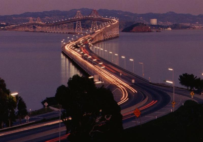 NextImg:An ‘only in California’ class war heats up over bike lanes on a major bridge