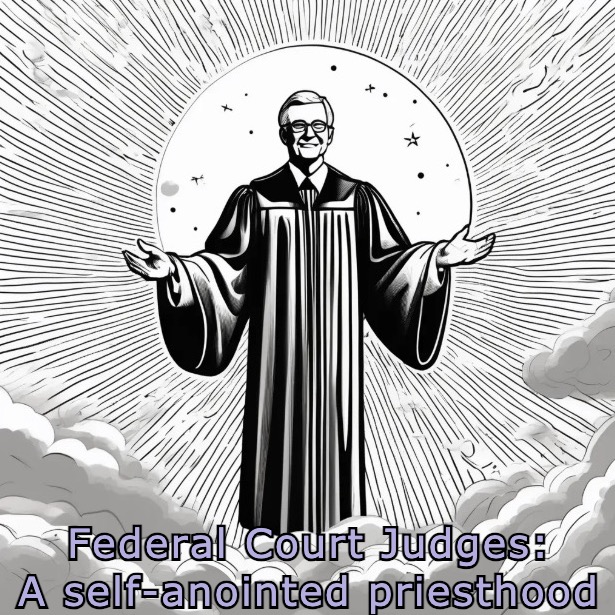 America’s federal court judges: a self-anointed priesthood.