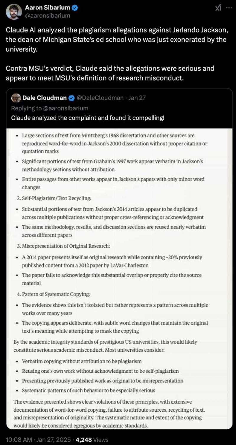NextImg:A college dean's plagiarism excused?