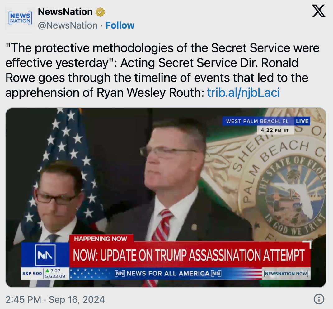 Donald Trump and the Secret Service's 'protective methodologies'