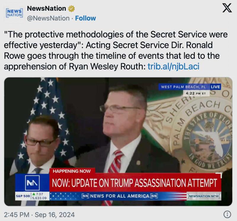 NextImg:Donald Trump and the Secret Service's 