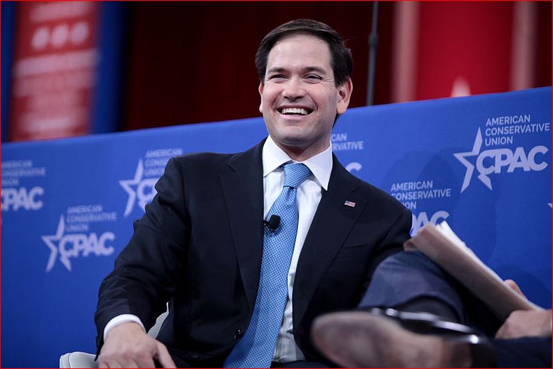 Secretary of State Marco Rubio? Woo hoo!