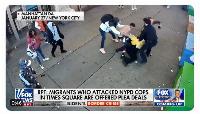 Illegals accused of beating cops in New York's Times Square offered slap-on-the-wrist plea deals