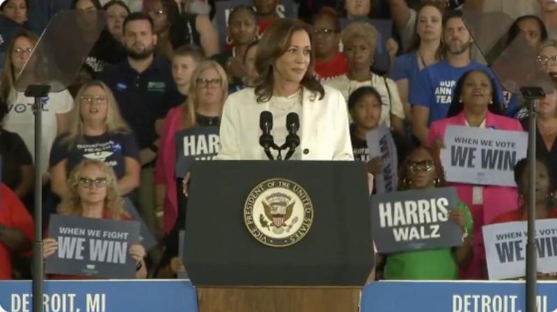 NextImg:Events in Detroit show Kamala vainly trying to straddle the Israel v. Hamas line