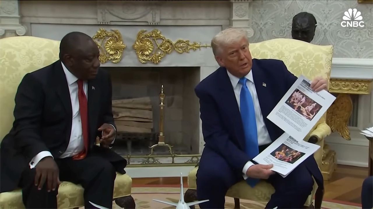 The media pounces on a small Trump error to distract from the bigger truth about South Africa