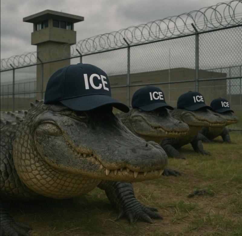 NextImg:The absolute genius of Florida’s ‘Alligator Alcatraz’