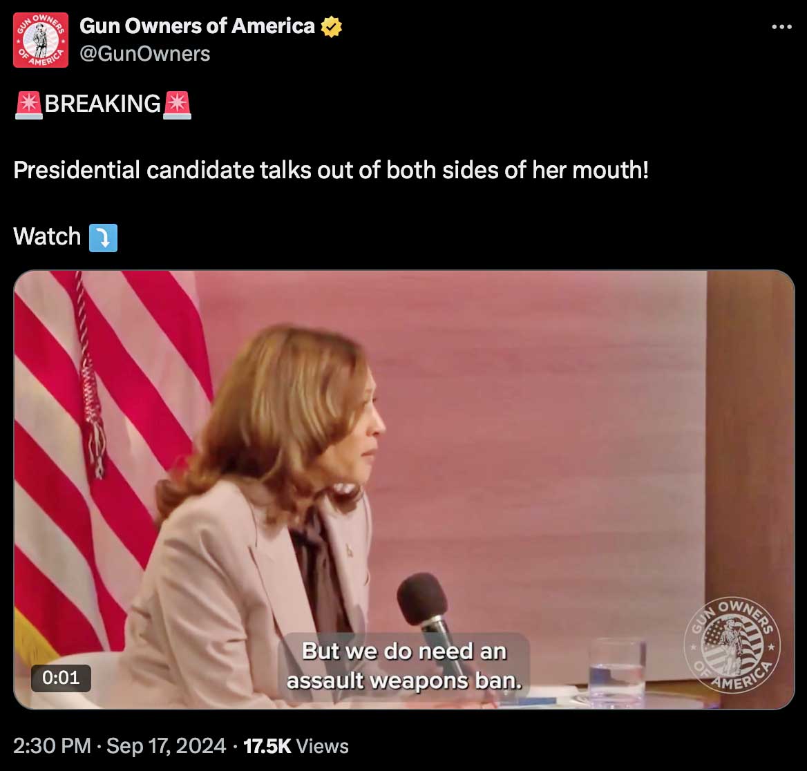 Kamala Harris: coming to your home to check your underwear?