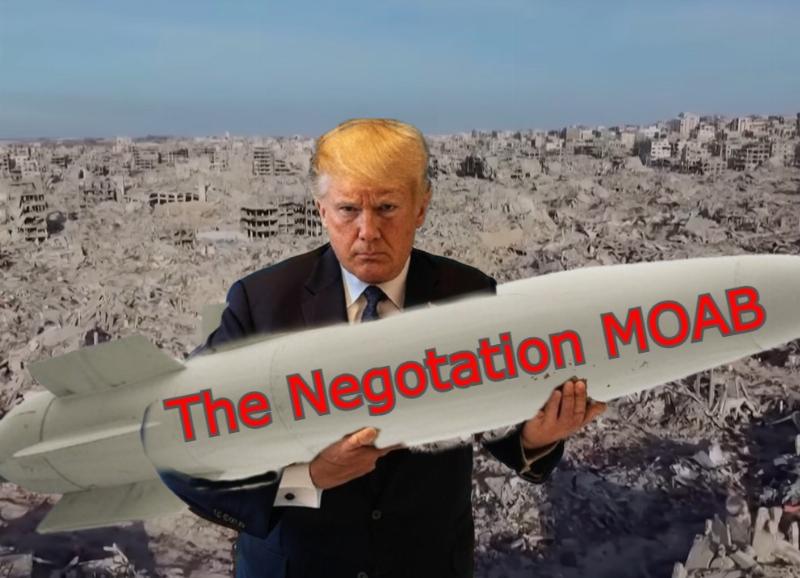NextImg:Donald Trump’s Gaza proposals are the equivalent of a negotiating nuclear bomb