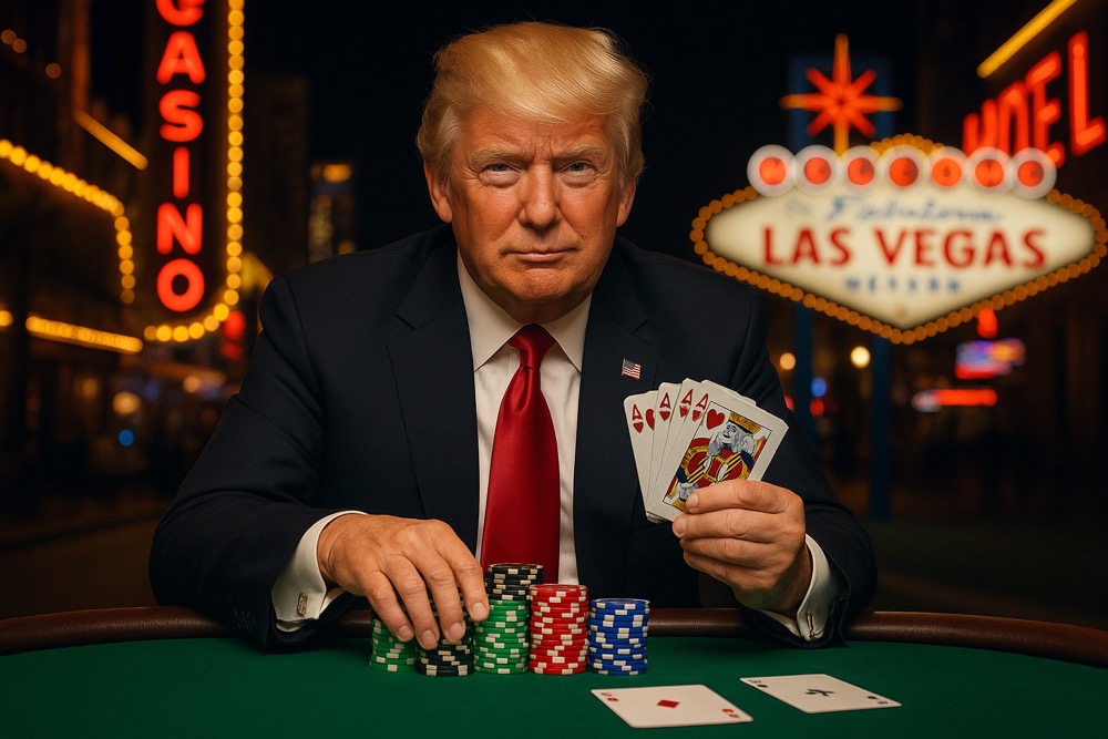 Trump the ultimate poker player
