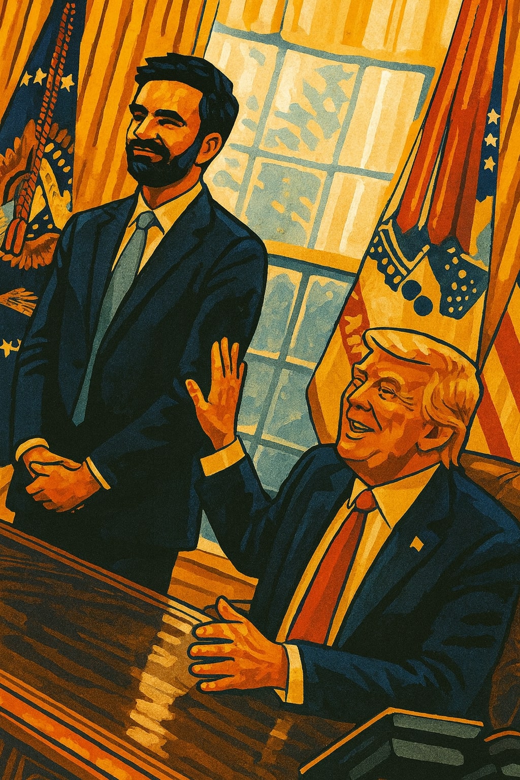 The Art of the Unexpected: Rebranding, ideology, and the new White House fencing match