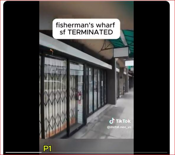 Anybody notice what's happened to San Francisco's Fisherman's Wharf?