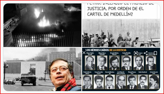 Asked about that time he burned down Colombia's Supreme Court 40 years ago, Petro points finger at Israel