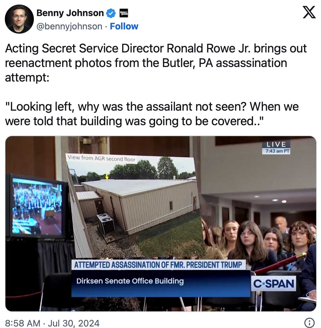 The Trump Assassination attempt: knowing what should happen