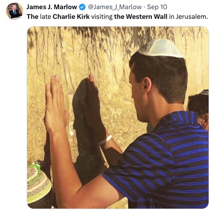 Antisemites are going to town with Charlie Kirk’s death