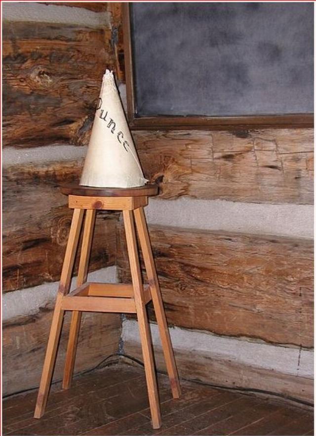 Dunce cap