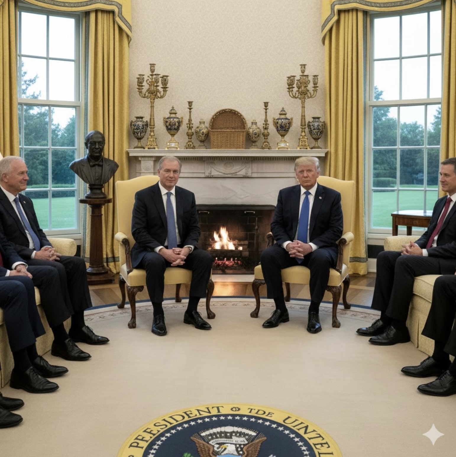 Elevate Churchill’s bust in the Oval Office