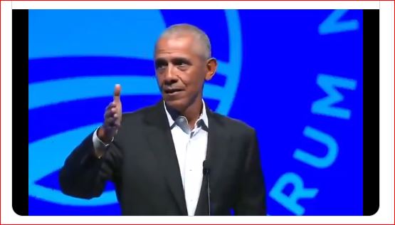 Obama crawls out of the woodwork, blows dog whistle to leftists to disrupt Trump's presidency
