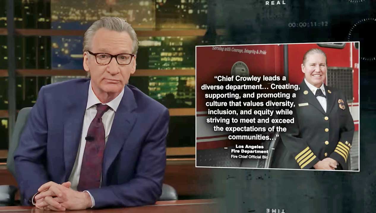 Bill Maher: goin' off the leftist reservation