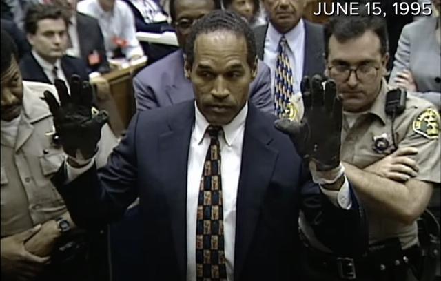 O.J. and the gloves